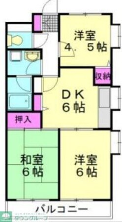 レジェンドの物件間取画像